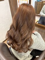 アミリー ひたち野うしく店(Amily)&nbsp;ハイライトバレイヤージュダブルカラーケアブリーチ20代30代