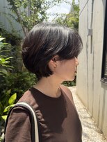 サン 白金台(SUN)&nbsp;毛流れレイヤーの大人ショートボブ