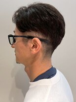 オンフ(ONFFO)&nbsp;メンズカット ショート ビジネスヘア アップバング 40代