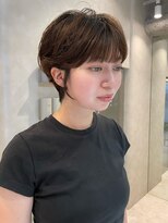 ムクコア(Muk CORE) マッシュショートボブニュアンスルーズパーマ大人可愛い川崎