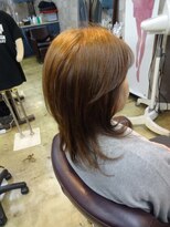 ヴァンテアン 巣鴨店&nbsp;くびれのあるウルフレイヤーカット30代40代50代【ノンジアミン】