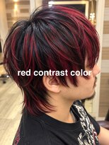 ヘアーリゾートサロン リチェット(Hair Resort Salon Ricetto)&nbsp;red contrast color