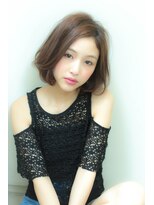 ミリム 栄矢場町店(MIRiM)&nbsp;【MUSE】大人キレイなナチュラルやわらかボブ