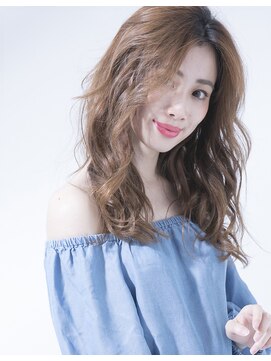 シャンプー 本庄店(SHAMPOO) 春夏の軽ふわロングウェーブでため息モノの美女ヘアに