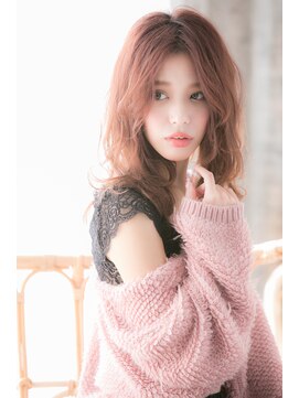 リネット ヨコハマ バイ リトル(linette yokohama by little) オシャレで愛らしい波々ウェーブ