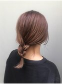 【Neolive aim 横浜西口店】くすみピンクベージュ３