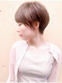 【morio池袋】2020年人気大人可愛い耳かけ小顔ショート
