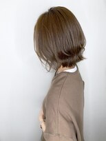 ルチェア ヘア(Lucea Hair) カーキベージュとくびれボブ