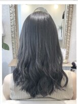 ラ ブランシュ 大宮(La Blanche)&nbsp;マロンベージュかきあげAラインボブ韓国小顔ショートグレージュ