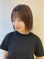 リアン(Lien)&nbsp;シースルーバング/前髪/切りっぱなし/ボブ/MARINA