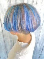 エスハートオブヘアー 植田店(ES Heart of HAIR)&nbsp;【ES植田店 伊藤】 ウィンタースタイル No.29 ユニコーンカラー