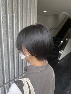 ネオリーブカップ 町田店(Neolive capu) まるみショート☆ダークグレージュ