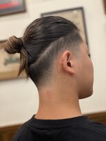 ヒロギンザバーバーショップ 新宿店(HIRO GINZA BARBER SHOP)&nbsp;マンバン&テーパーフェード