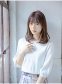 髪質改善/切りっぱなしボブ/美髪/30代40代/［人形町］