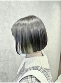 ライムグリーンインナーカラー