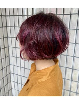 エターナルバイマティーナ(Eternal by MATINA) 【ショートパーマ/ショートボブ/ピンクカラー】20代30代40代50代