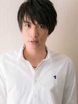 トニーアンドガイメン ホテル京阪仙台店(TONI&GUY MEN)&nbsp;簡単スタイリング！男前ネイビーブラック束感ショートe仙台