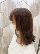 ビューティドレッセヤマノ 池袋パルコ(Beauty Dresse YAMANO)&nbsp;【ボブ】柔らかマロンベージュカラーボブ