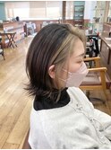 ベージュフェイスフレーミング『Nao』