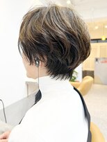 ファチュール(fAture.) 40代50代60代くびれショート小顔愛されグレージュカラー