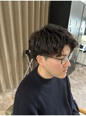 波巻きパーマ/波巻きスパイラルパーマ/ツイスト/眉毛