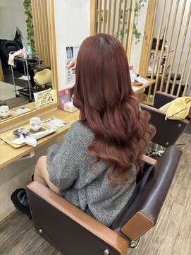アーチフォーヘアー 梅田店(a-rch for hair) 春感満載のロングヘア(^^)