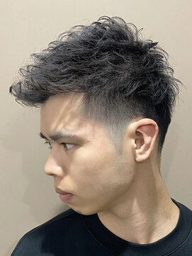 ヒロギンザ 新橋日比谷口店(HIRO GINZA) 100人中98人がカッコいいと唸ったパーマスタイル。