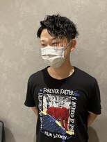 リー 天王寺(Lee) かきあげパーマ