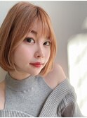 韓国風/透明感カラー/髪質改善/前髪/小顔カット