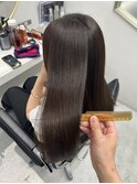 カット＋ケアカラー＋髪質改善ULTOWAトリートメント