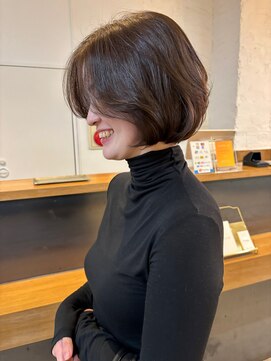 クラフト ヘア デザイン(CRAFT HAIR DESIGN) 【CRAFT渡邉】大人レイヤーボブ / オリーブブラウン