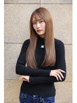 マッシュアンドマッシュアヴェダ ららぽーと福岡店(mash&mash AVEDA)&nbsp;【美髪ストレート】ツヤ髪スタイル