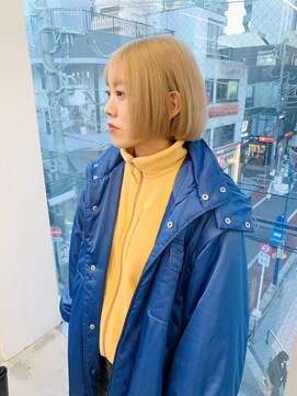 ソラ タビ(SORA tabi) ブロンド+ミニボブ