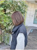 透明感あるボブ