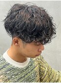 シャドーパーマツイストスパイラルフェザー波巻きプードル