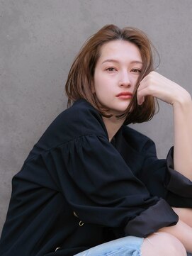 レトン 銀座(leton) ボブ/ショートボブ/ショートカット/似合わせ/アッシュブラウン/