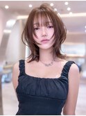 レイヤーカットボブ髪質改善ストレート顔周りハッシュカット