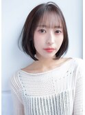 誰でも可愛くなれる小顔ボブ♪