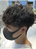 京都ツイストスパイラルパーマツイストパーマフェード30代韓国