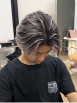 ヌエン 渋谷(NU/EN)&nbsp;メンズバレイヤージュ/メンズシャドールーツ/センターパート