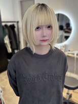 ホープ(hope)&nbsp;ハイトーン×レイヤーボブ 梅田