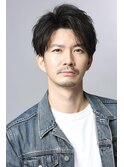 ツーブロック刈り上げ爽やか大人