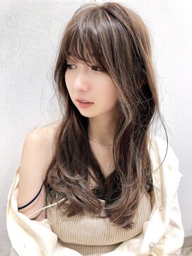 抜け感ナチュラルレイヤーロング