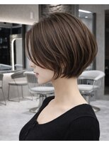 アスター 天神大名店(Aster)&nbsp;伸ばしかけヘア/白髪・エイジングケア/大人ショート/髪質改善