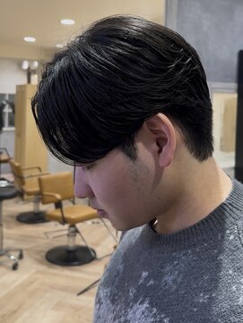 レイズ 名古屋(RAYS) 曲がる縮毛矯正ナチュラル毛流れセンターパート h