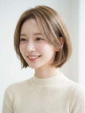 エメールヘア(aimere hair) 春の透明感ハイトーンショートボブ
