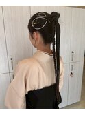 お呼ばれヘアアレンジ