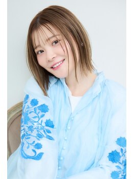 シェノン 赤羽店(CHAINON)の写真/内部補修ケアプロ超音波トリートメントとスチームで潤い実感。髪質に合わせたトリートメントで理想の質感に