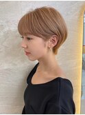 レイヤーショートボブ/顔周りカット/20代30代40代50代/池袋