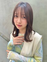 トリッカ シブヤ(TRICCA SHIBUYA)&nbsp;鎖骨ミディアム/レイヤーヘア/透明感カラー/艶髪